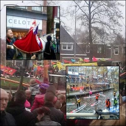 A hétvégén mi is megtapasztalhattunk a híres-neves Sinterklaas eljövetelét, és az ezt övezı ünneplést.