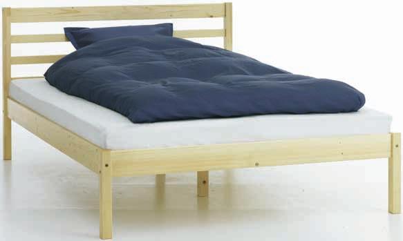 Keretes, rugós vagy habszivacs matraccal is használható. Ágyráccsal.