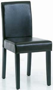 A szék fekete/tölgy színben is kapható.