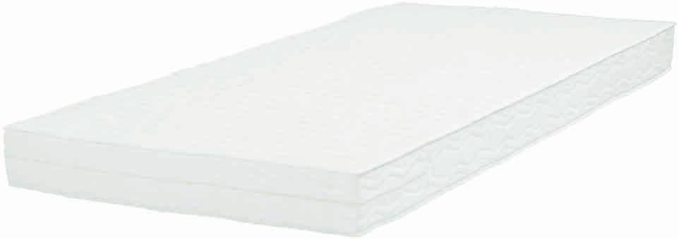Antiallergén, luxus minőségű 20 cm vastag habszivacs matrac két keménységi fokozattal és 7 komfort zónával.