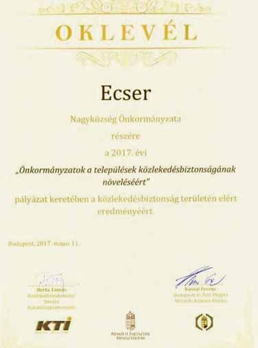 Polgármesteri Hivatal és az EKO Kft. épületén. Ezzel az Önkormányzat kezében lévő 7 db közintézmény mindegyikének külső felújítását befejezzük.