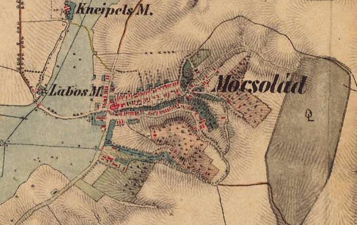 1851-ben Fényes Elek híres Geographiai Szótára a következőket írta a településről: Mocsolád, magyar falu, Baranya vmegyében, hegyek közt, ut. p. Pécs. Van itt 699 r. kath.