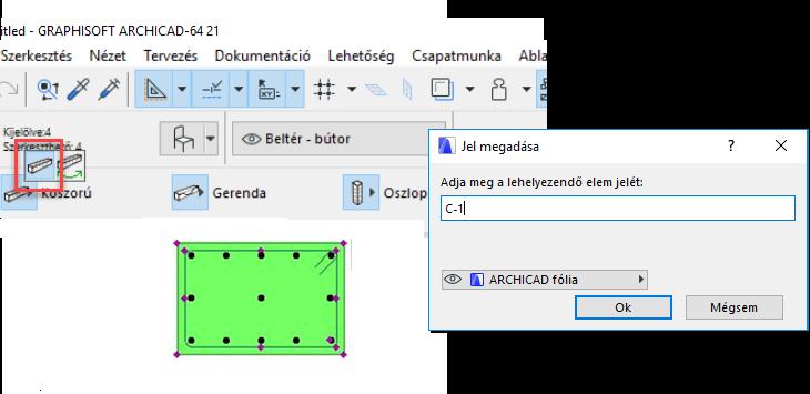 Amennyiben más típusú fővasat is szeretne elhelyezni a koszorúban, végezze el a fentebbi lépéssort amennyiszer szükséges.