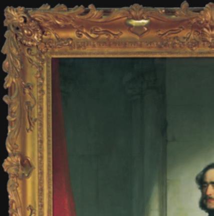1836-ban egy osztrák mıvész, a kor talán leg elismertebb portréfestœje, Friedrich von