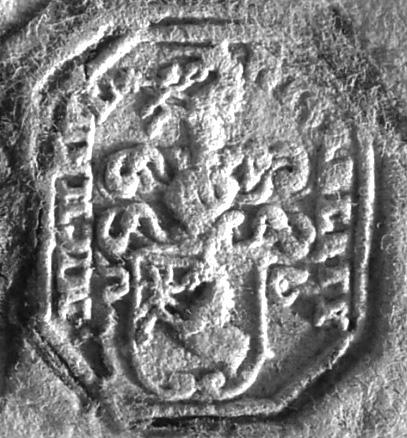 190 Frederik Federmayer Odtlačok pečatného prsteňa Michala Vizkelethyho. 1643. (Archív autora) 2.