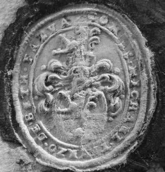 194 Frederik Federmayer Odtlačok pečatného prsteňa Michala Thurza. 1636. V čase narodenia Márie u Thurzovcov nikto na vymretie rodu pravdepodobne ani nepomyslel.