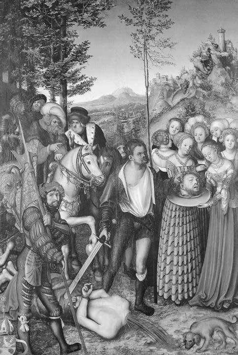 THURZOVCI A ICH HISTORICKÝ VÝZNAM 93 Lucas Cranach st.: Oltárna tabuľa Sťatia sv.
