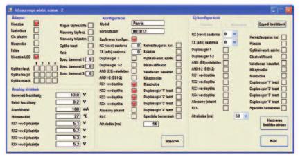 : Az ADEBUS rendszer összetevői az ADEBUS, az ADEBUS-S2, valamint minimum 1 db., maximum 5 db. ADEBUS-ESP. Az ADEBUS és a ManaExplorer szoftverek ingyenesek.