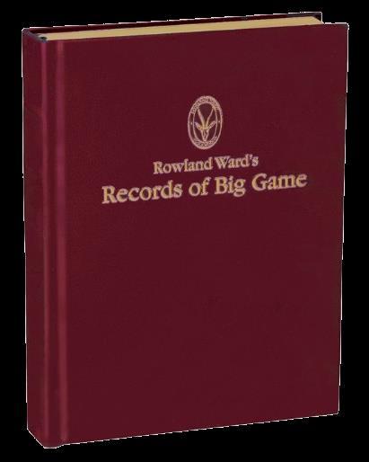 publikációja a Records of Big Game
