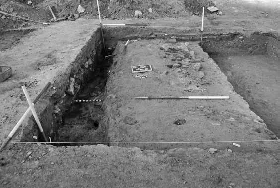 Remains of the 16th century house in the south-east in Trench VI/21 (photo: Maxim Mordovin) 9 10.