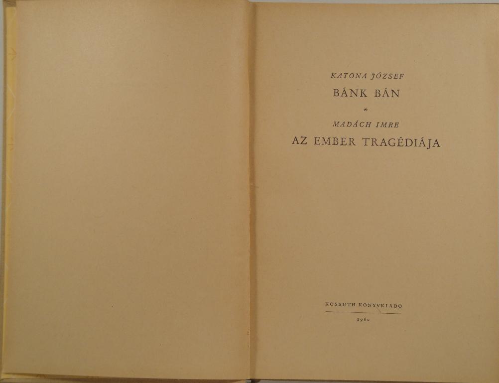 díszkötetben jelent meg 1995-ben, 290 l + 4 l, 30 cm, Hargittai György utószavával,