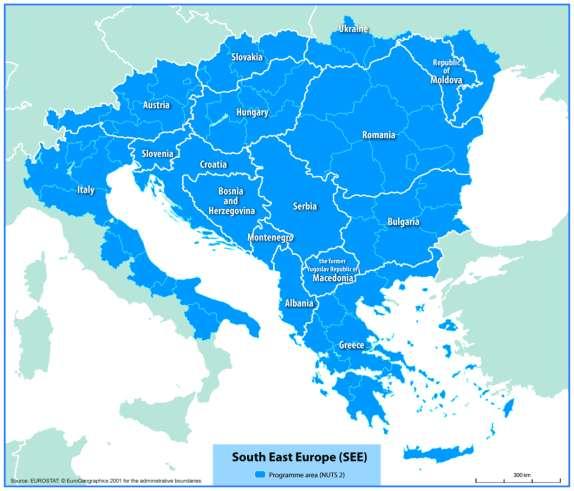 Title Európai Területi Együttműködés Délkelet Európai Térség Transznacionális Együttműködési Program Ausztria, Magyarország, Szerbia, Szlovénia, Bulgária, Olaszország, Románia, Horvátország,