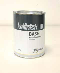 A Kaifinish felületvédelmi termékeket összeférhetőségét egymással valamint a Kaiflex, Kaisound és