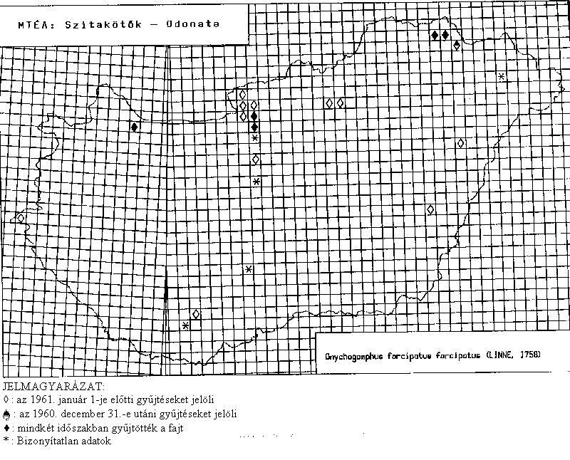 page=ophiogomphus-cecilia) Az Onychogomphus forcipatus ponto-kaspi faunaelem. Ez a faj Európa-szerte elterjedt. Ritka faj Belgiumban, Németországban, Lengyelországban és Hollandiában.