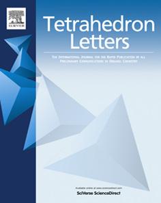 Tetrahedron Letters 54 (2013) 5338 5340 Contents lists available at SciVerse ScienceDirect Tetrahedron Letters journal homepage: www.elsevier.