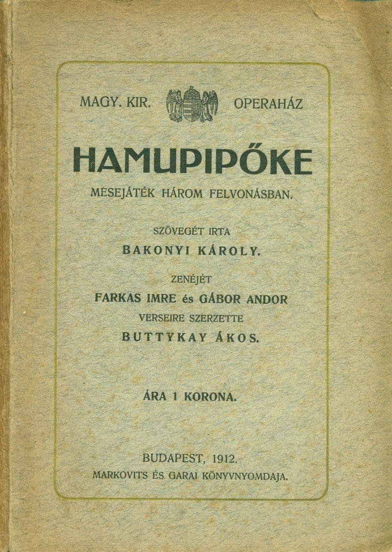 Ritka magyar operalibrettók 1. Boieldieu, François-Adrien: A fejér aszszony. Mulattató Dall-Játék (Opera) három felvonásban [ ] Magyarra fordította Pály Elek, Nemzeti Énekes s Színjátszó.