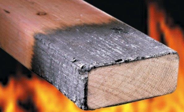 Faszerkezetek égése Mindkét gyulladási pontot befolyásolja a fa testsűrűsége, szöveti felépítése, gyantatartalma, stb.