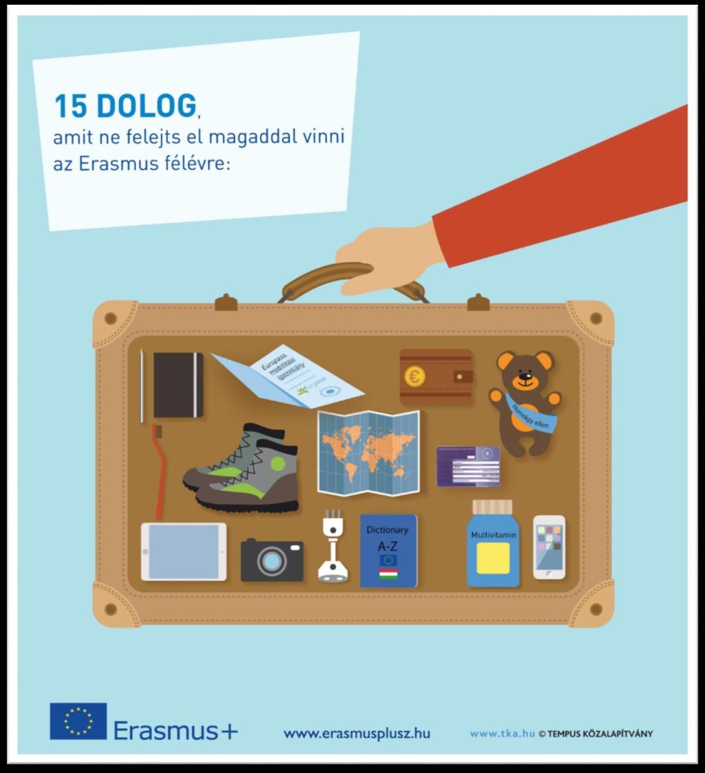 Sikeres pályázást kívánunk! Elérhetőségek: erasmus@tf.
