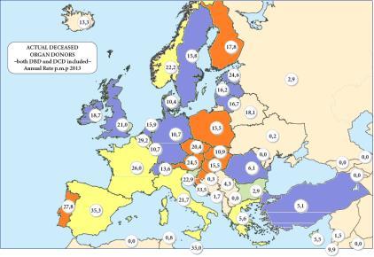 tiltakozás/beleegyezés módja és a családi tiltakozás miatt meghiúsult donációk száma között Családi tiltakozás (%) Nincs adat 0-20% 21-40% 40-60% > 60%