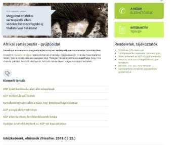 31. dia portal.nebih.gov.hu Fertőtlenítési útmutató Állategészségügyi Szabályzat 18.
