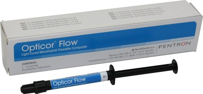 Folyékony Kompozitok Opticor Flow fecskendő Fényrekötő folyékony kompozit 2 g fecskendő 3