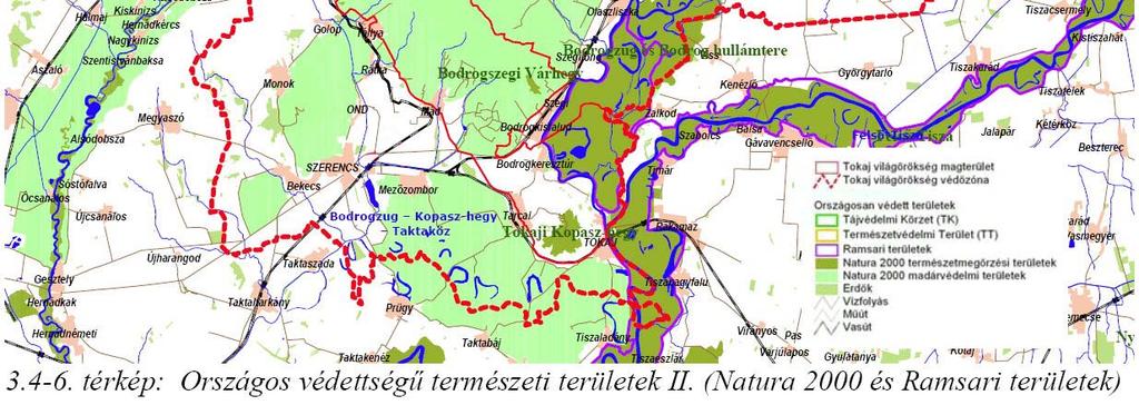 fekszik, Szerencs és Sátoraljaújhely városok között, 25-25 km távolságra. Hazánk északkeleti részén húzódik 87 km hosszúságban, 3-4 km szélességben az arany-hegy-lánc: Tokajhegyalja.