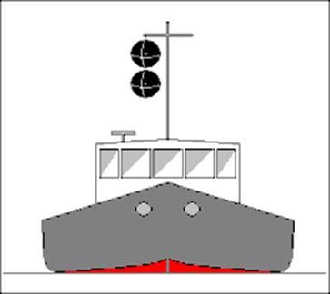 Melyek a kisgéphajó árbócfényének jellemzői?