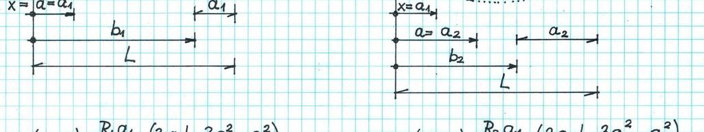 L 3 a a ) = 3 a ( a + b ) 3 a a = EI