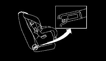 ISOFIX gyermekülés rögzítése a rögzítési pontokhoz GYERMEKÜLÉSEK RÖGZÍTÉSI PONTJA (ha van) Az Ön járműve úgy készült, hogy a gyermeküléseket a hátsó ülésre tudja elhelyezni.