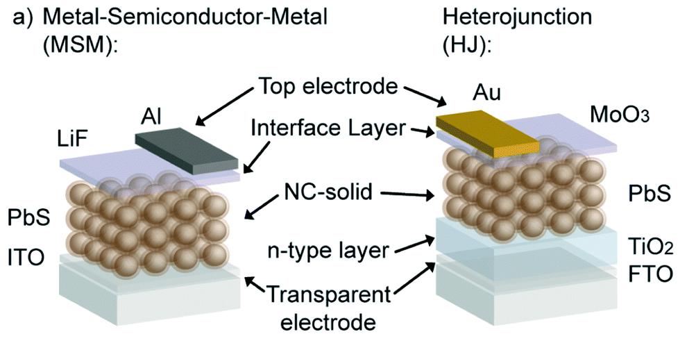 MSM (Metal-Semiconductor- Metal) Ebben a