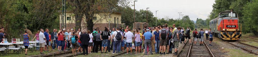 13 település hozott határozatot, hogy támogatja a vasútvonal újranyitását Különvonat A kezdeményezés másik módja, egy