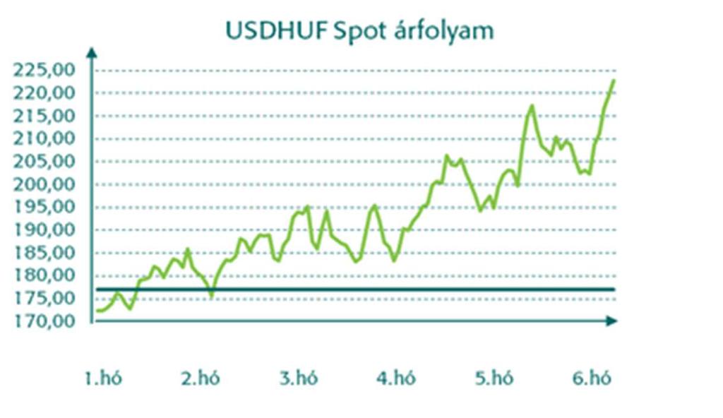 20 ügylet alapbiztosíték igénye alatt a Bank az általa kritikusnak tekintett időtávon bekövetkezhető árfolyam elmozdulások hatására elszenvedhető veszteséget érti, ami az ügylet futamideje alatt a