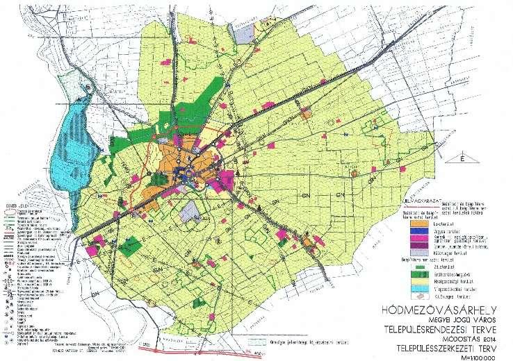 számú nyilatkozata alapján Makó Város településfejlesztési koncepciójának és
