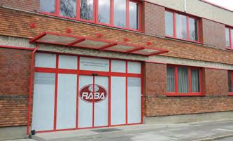 Our central site, Rába Industrial Park in Győr, accommodates Rába Vehicle Ltd. and Rába Axle Ltd., where in addition to the production halls, headquarter offices are also located.
