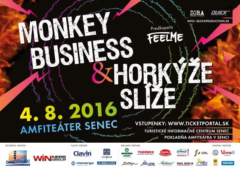 Dvojkoncert kapely Horkýže Slíže a Monkey Business vo vynovenom seneckom amfiteátri bol doslova triumfom!