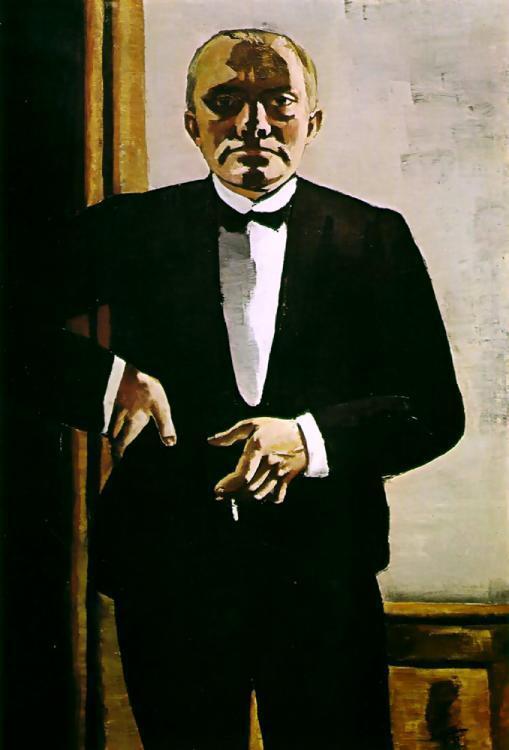 Önarckép Max Beckmann: Önarckép