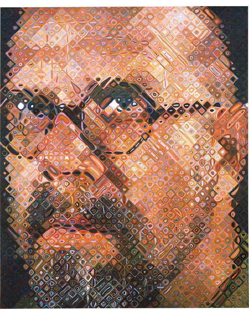 Önarckép Chuck Close: