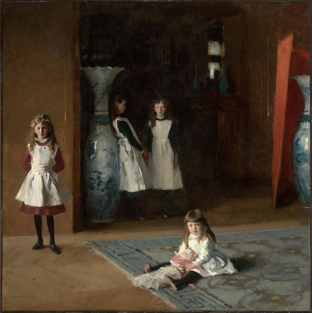 Csoportkép John Singer Sargent: Edward Darley Boit