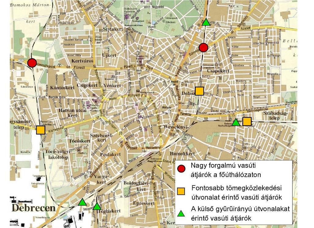Debrecen fenntartható városi közlekedés-fejlesztési terve I.