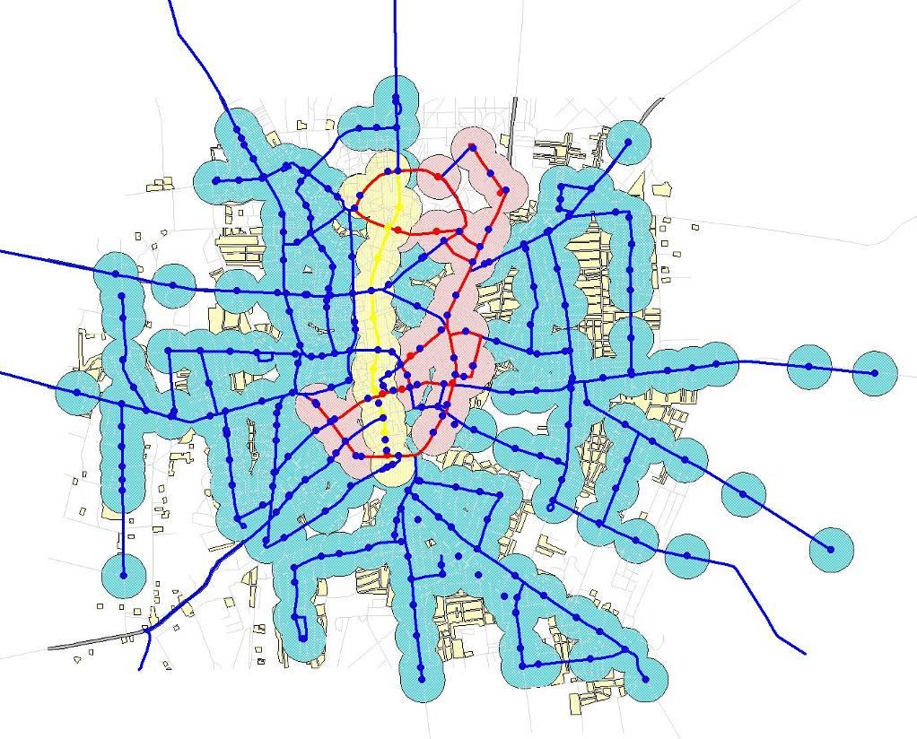 Debrecen fenntartható városi közlekedés-fejlesztési terve - 29 - (minden hétköznap reggel egyszer, visszafelé két alkalommal közlekedik).