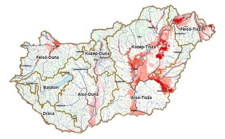 Árvízi veszély és kockázati térképek