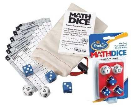Math Dice Gyors és szórakoztató fejszámolójáték. Játszható egymás ellen, csapatban, vagy akár egyedül is. A játék célja: mutasd meg, milyen kreatív vagy a fejszámolásban!