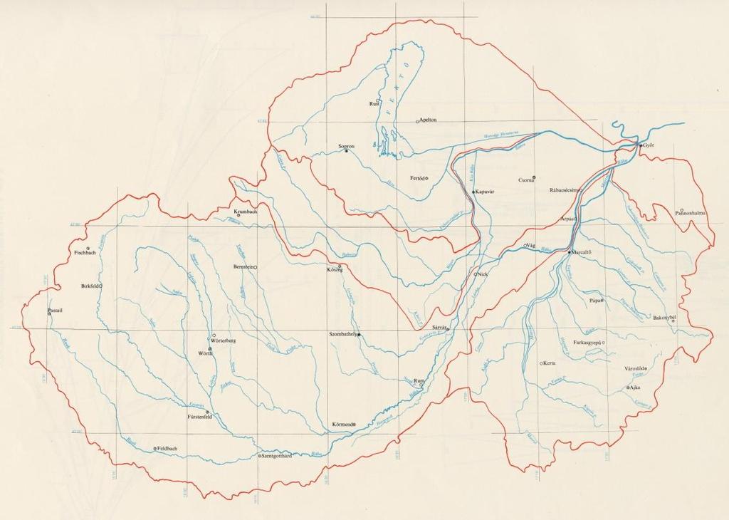 A folyó a medencében kialakított völgyében középszakasz jellegűnek mondható. Weiz és Feldbach között enyhén kanyarog. Feldbachtól igen erős és gyorsan fejlődő kanyarulatai vannak.