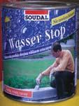 WASSER STOP A Wasser Stop tetőjavító máz egy kitűnő minőségű, oldószeres, szintetikus szál tartalmú,uv stabil, egykomponenses tömítő, akril copolymer bázissal. - Repedések, forrasztások tömítésére.