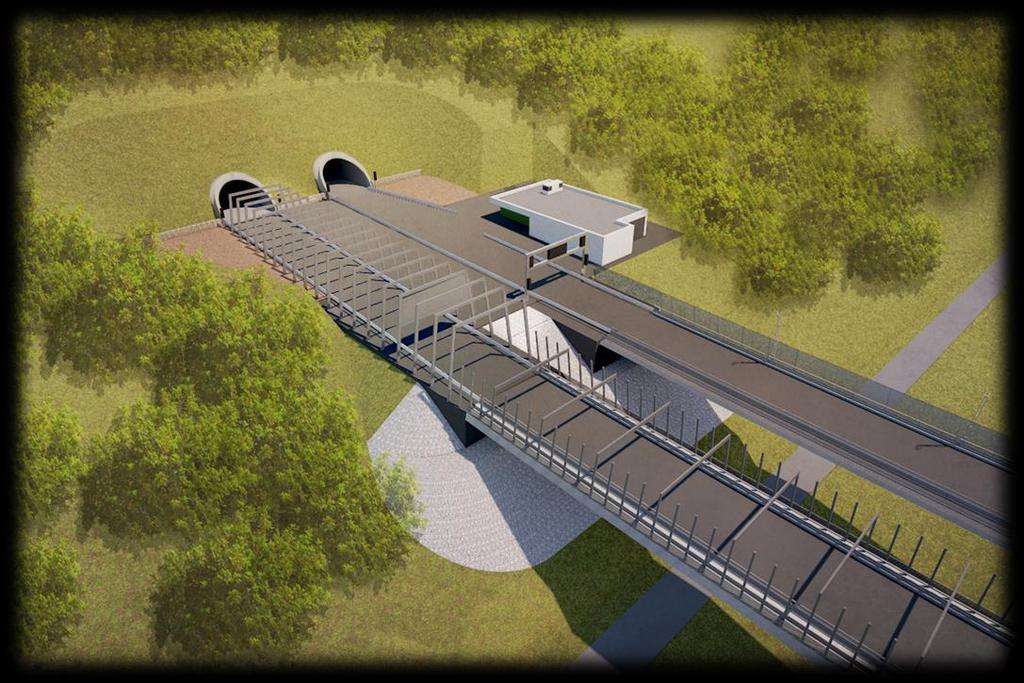 Nem szokványos hídtartozékok a szerkezeten: -Magassági kapu -VJT táblák -Útbaigazító