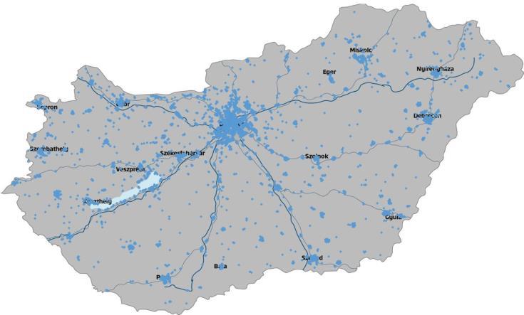 2. A fedezeti eszközök földrajzi eloszlása és típusa, hitelnagyság, kamatláb és árfolyamkockázat / Geographical distribution and type of cover assets, loan size, interest rate and currency risks (i)