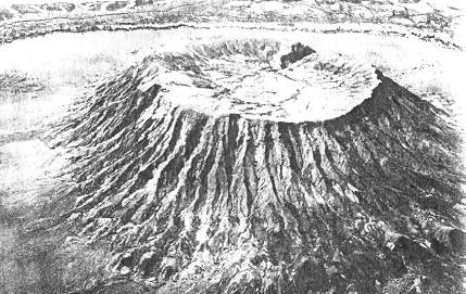 Vulkáni kúpok eróziója átlagos klímán 1.