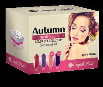 Trend Colors Autumn 2015 színes zselé készlet 18 A képen látható szín az új 216-os Magnólia színes zselé szín (Kun