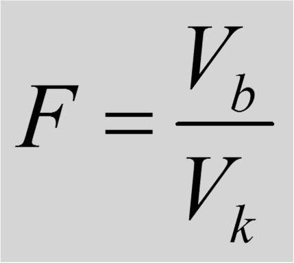 Fázistérfogat elmélet Az emulziók elméleti alapjai V b a belső fázis térfogata V k a külső fázis térfogata F < 0,3 alacsony