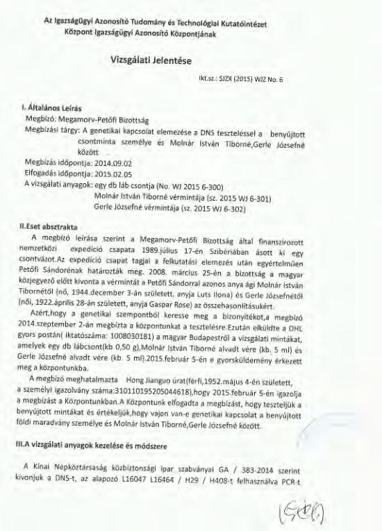 cromosomiche può essere utilizzato soltanto per escludere la parentela, ma non è sufficiente per verificare le positive relazioni parentali.